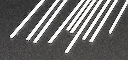 Plastruct 90754 - 0.080&quot; x 10&quot; x 0.060&quot; Styrene Strip (Pack of 10)