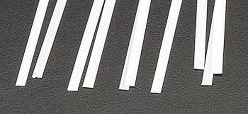 Plastruct-Plastic Strips Styrene -- .010 x .060 x 10&quot; .03 x .15 x 25.4cm pkg(10)