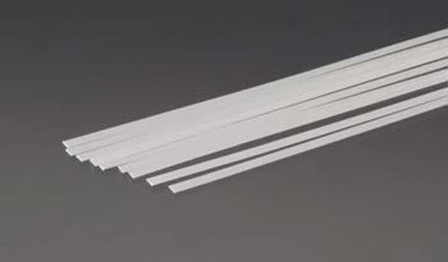 Plastruct-Styrene Plastic Strips -- .010 x .125 x 10&quot; .03 x .32 x 25.4cm pkg(10)