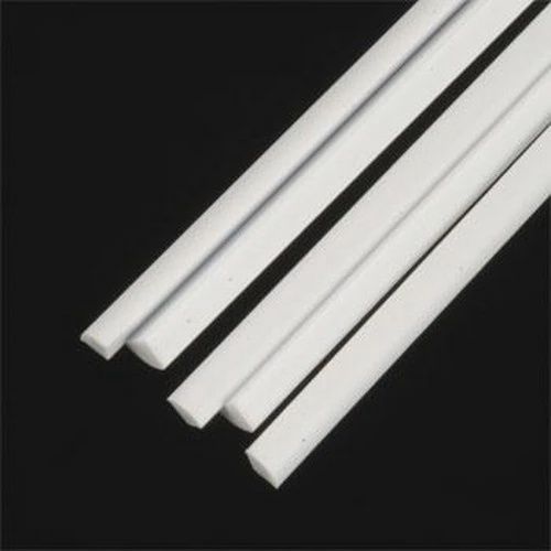 Plastruct - .100&quot; x 10&quot; x .100&quot; Quarter-Round Styrene Rod (Pack of 5)