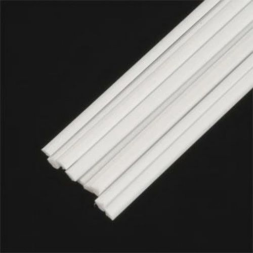 Plastruct- .060&quot; x 10&quot; x .060&quot; Quarter-Round Styrene Rod (Pack of 10)