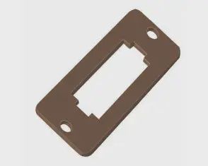 Peco PL28 - Switch Mounting Plate 6 PK