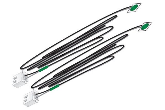 Woodland Scenics - Stick-On LED pkg(2) - Just Plug Lighting System -- Green