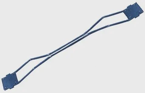 Rail Line 112 - HO Uncoupling Ramp Stationary For NMRA Horn Hook Couplers