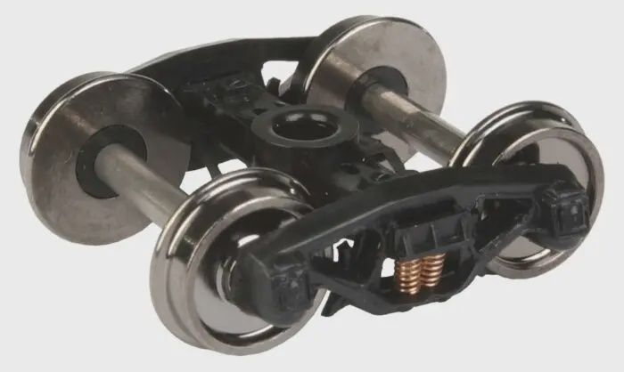 WalthersProto - 920-2008 HO Sprung Trucks W/33&quot; Metal Wheels &amp; Axles (Pack of 2)