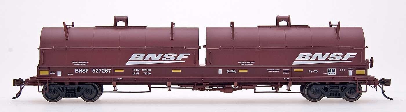 InterMountain #32563 -- Evans 100 Ton Coil Car - BNSF - New Image, Road Number: 527240