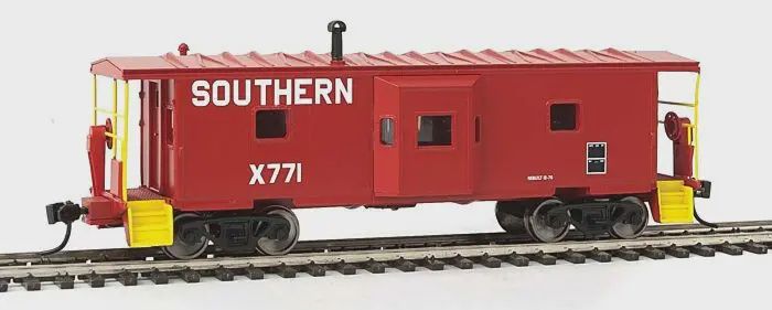 Walthers Mainline - International Bay Window Caboose - Ready to Run -- Southern Railway #X771 (red, yellow, white)