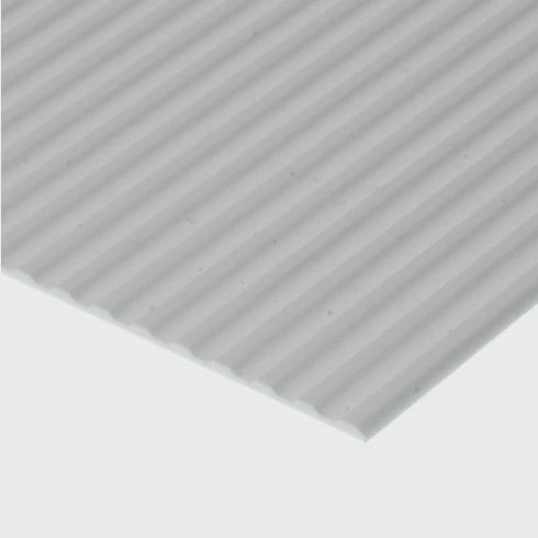 Evergreen 14530 - .045&quot; x .125&quot; x 12&quot; x 24&quot; Corrugated Metal Siding