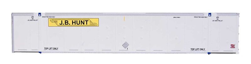 InterMountain 30501 - HO 53&#39; Duraplate Container - J.B. Hunt (2 Pack)