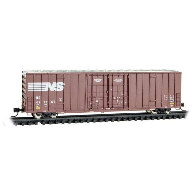 Micro-Trains Line 12300120 - 60&#39; Rib Side High Cube Boxcar Norfolk Southern (NS) 471161 - N Scale