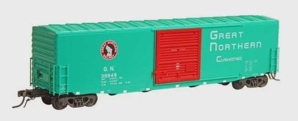 Kadee- HO Great Northern PS-1 50&#39; Boxcar with 10&#39; Door #39849