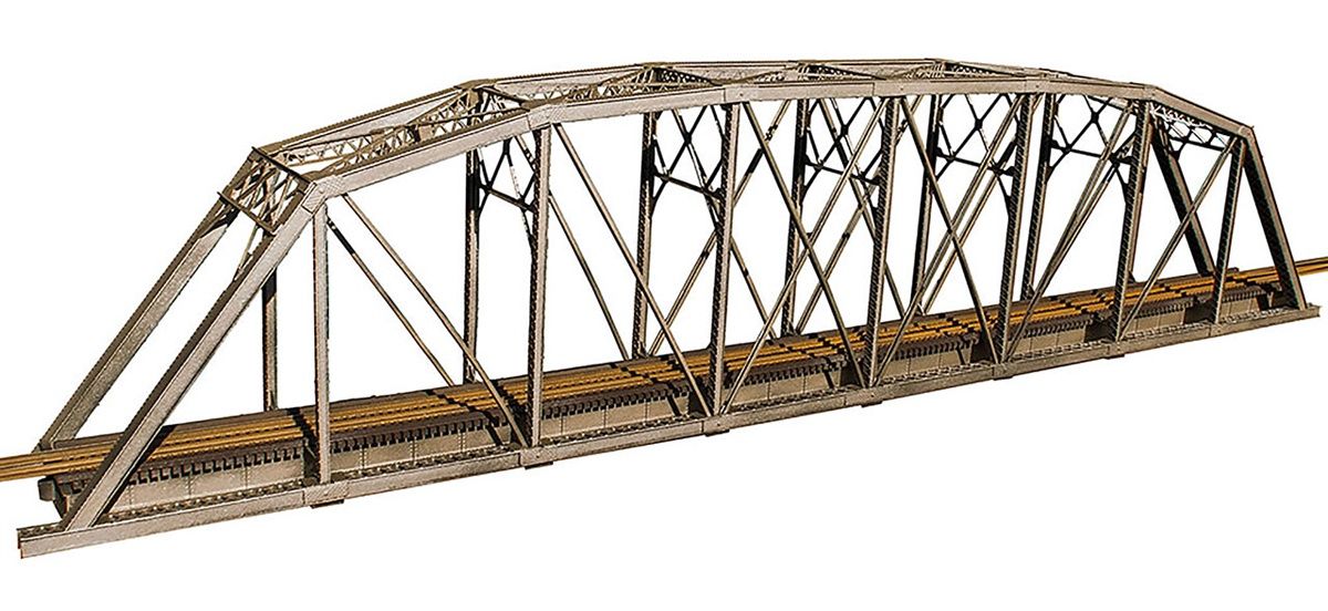 Central Valley Model Works HO 1901 200&#39; Single Track Parker Truss Bridge Kit