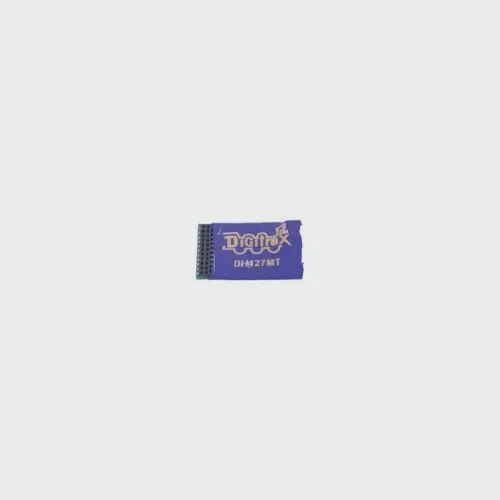 Digitrax - DH127MT Mobile DCC Decoder -- 21MT Interface, 1 Amp, 2 FX7 Functions