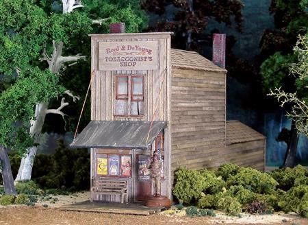 Rusty Stumps Scale Models - Reed &amp; De Young Tobacconist's Shop