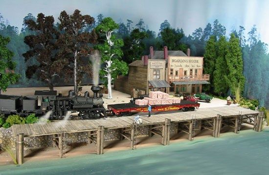 Rusty Stumps Scale Models - The Wharf - HO Scale