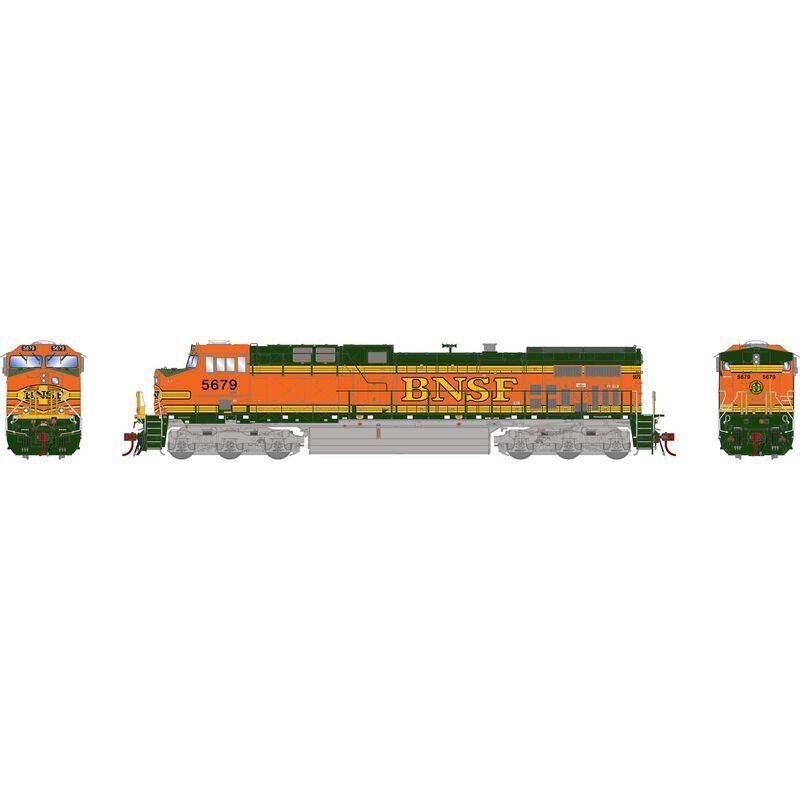 Athearn Genesis 31780 - HO AC4400CW Locomotive, with DCC &amp; Sound, BNSF #5679