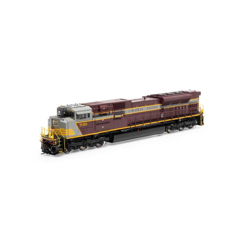 Athearn Genesis 75852 - HO EMD SD70ACU Locomotive with DCC &amp; Sound, CPR / Heritage #7019