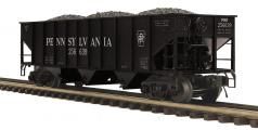 MTH Premier - 20-96844 - 70-ton 3-Bay Hopper Car - Pennsylvania, Road Number: 269001