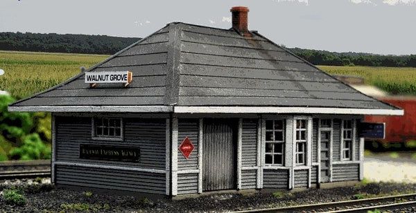 Blair Line #2004 HO Walnut Grove Depot Kit