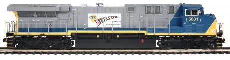 MTH Premier 20-21877-1 - AC6000 Diesel Engine w/Proto-Sound 3.0 - CSX (Diversity in Action) #5001