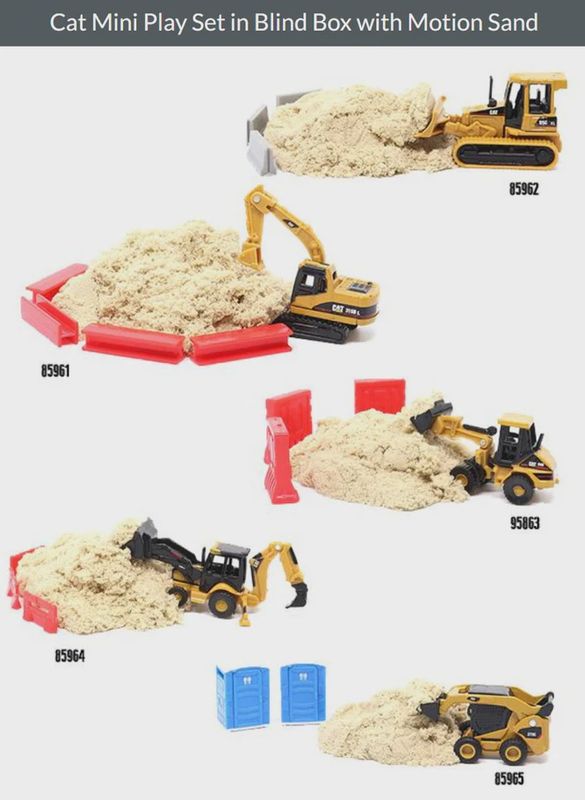 Diecast Masters - Cat Mini Play Set Assortment in PDQ