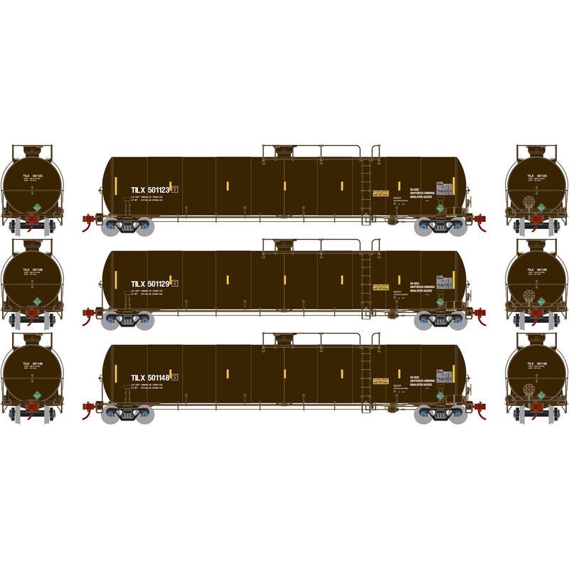 Athearn Genesis HO 33,900-Gallon LPG Tank, TILX #1 (3)