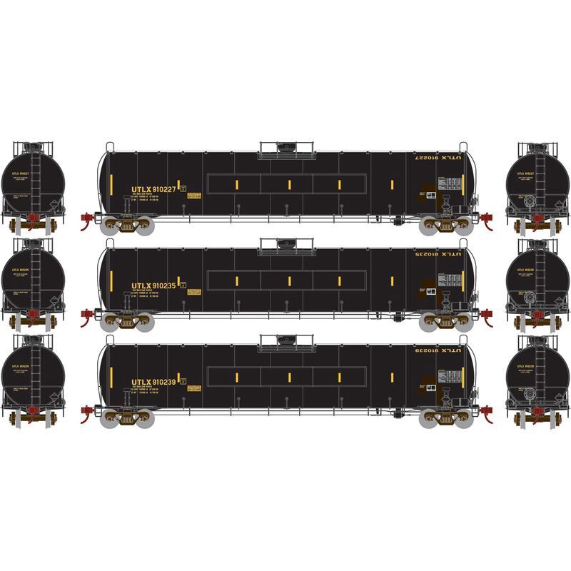 Athearn Genesis 25592 - HO 33,900-Gallon LPG Tank, UTLX #1 (3)
