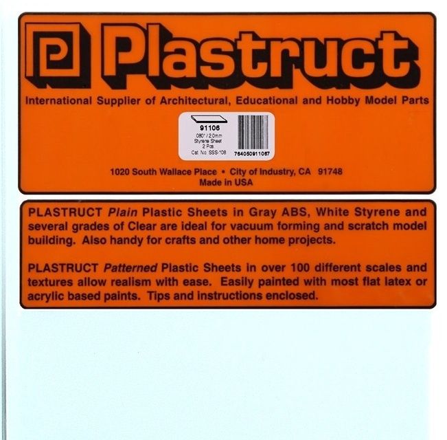 Plastruct-91106 (SSS-108 / pack of 2)