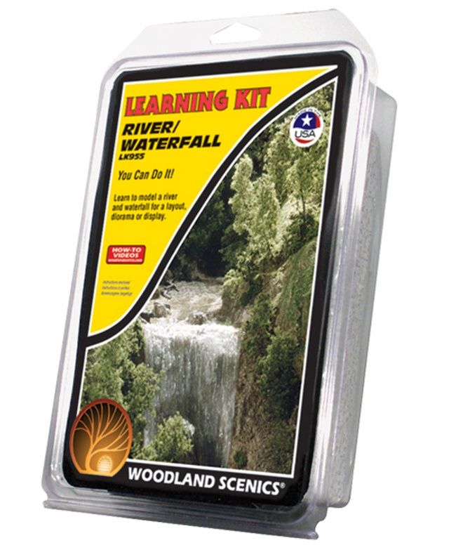 Woodland Scenics LK955 River/Waterfall Learning Kit