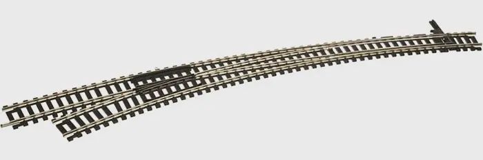 Atlas 287 - Code 100 Custom Line(R) Mark IV Turnout -- Curved, Left Hand