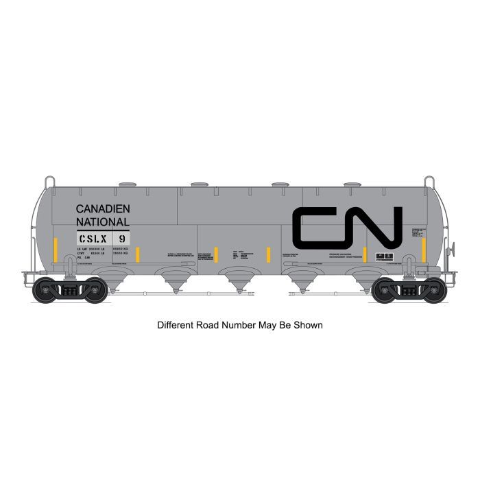 InterMountain 48912, HO Procor Pressure Flow Hopper - Holcim Canada, Road Number: 9
