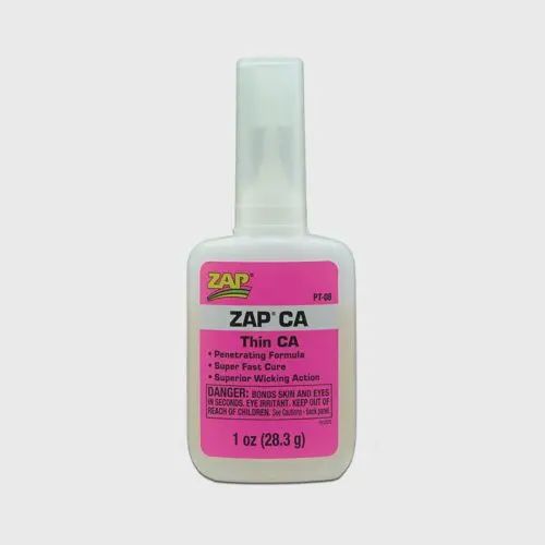 ZAP/CA Super-Thin Instant Adhesive -- 1oz 29.6mL