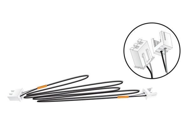 Woodland Scenics-JP5761-Extension Cables - Just Plug(TM) -- 48&quot;  122cm pkg(2)