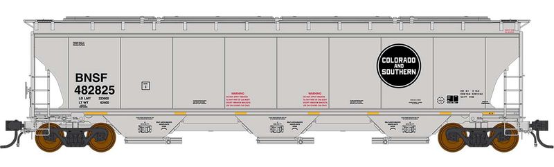 InterMountain 472150-02 - Trinity 5161 Cu. Ft. Hopper - Colorado Southern BNSF #486868