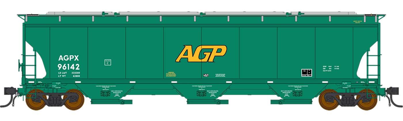 InterMountain 472110 - Trinity 5161 Cu. Ft. Hopper - AGP, Road Number: 96142