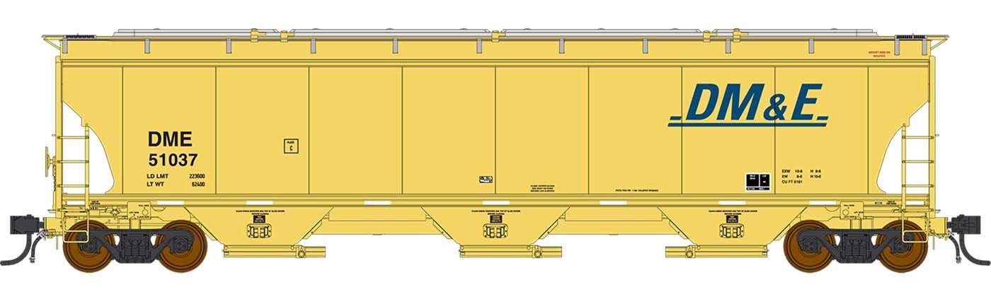 InterMountain 472105 - Trinity 5161 Cu. Ft. Hopper - DM&amp;E, Road Number: 51005