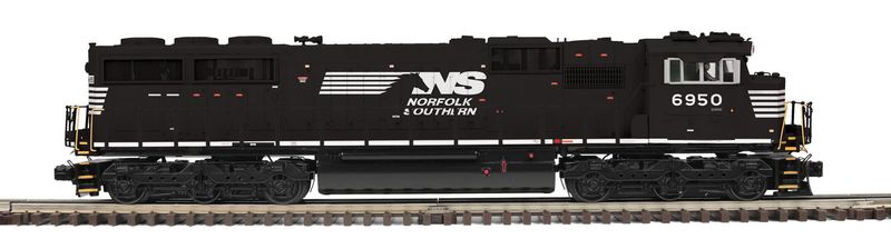 MTH- 20-21960-1 Norfolk Southern O Scale Premier SD60E Diesel Engine w/Proto-Sound 3.0 (Hi-Rail Wheels)#6950