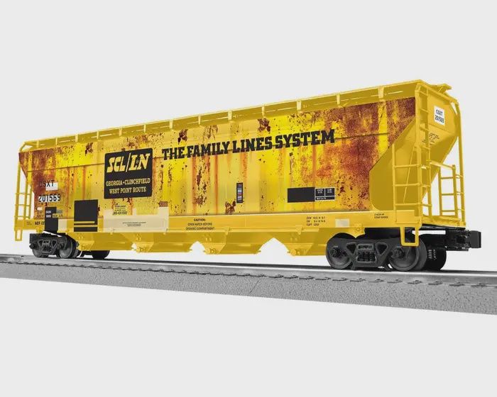 Lionel 2542161 O CSX ACF 4-Bay Centerflow #201569, Weathered