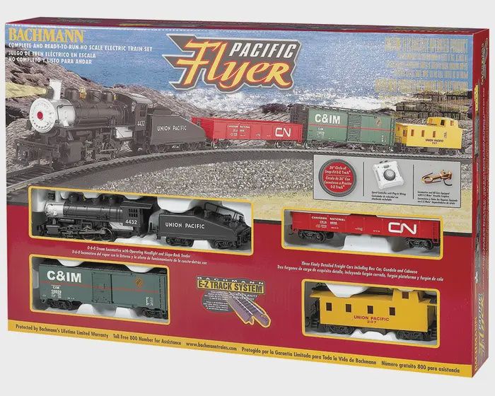 Bachmann #00692 Pacific Flyer Union Pacific Freight Starter Train Set