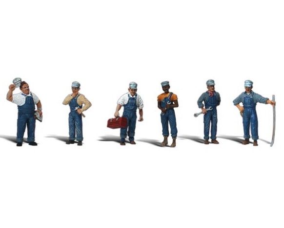 Woodland Scenics A2721 O Train Mechanics (6 pcs)