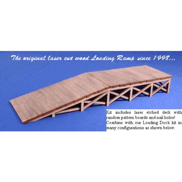 BLAIR LINE WOODEN LOADING DOCK #174