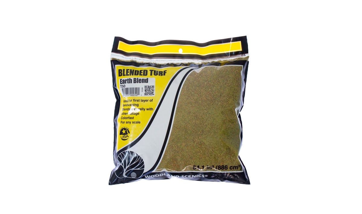 Woodland Senics T50 - Blended Turf - Earth Blend - Bag