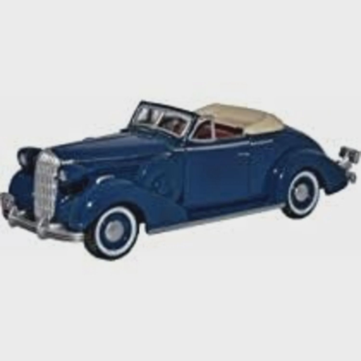 Oxford Diecast 87BS36005 HO 36&#39; Buick Special Convertible Coupe, Musketeer Blue