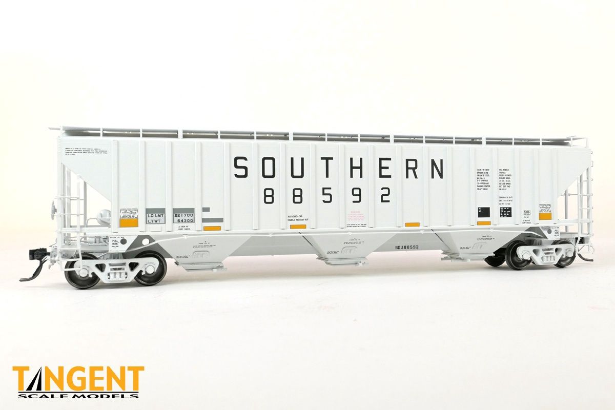 Tangent PS4750 Covered Hopper - Southern (SOU) “Delivery 1981” with Conspicuity 2005+, Road Number: 88592