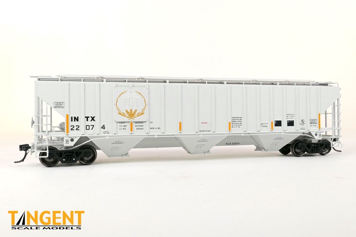 Tangent - PS4750 Covered Hopper - Interstate Commodities Inc. (INTX) “ex-Producer’s Grain” 2015+