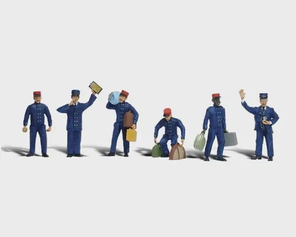 Woodland Scenics A2722 O Train Personnel (6 pcs)
