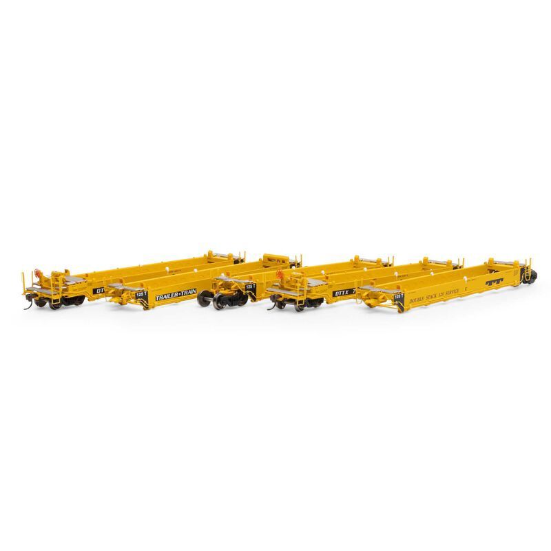 Athearn 98925 - HO RTR Maxi I Well Cars, DTTX Southern Pacific #73149 (5)