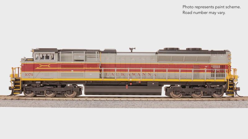 BLI 8681 HO Scale EMD SD70ACe - Lackawanna Heritage Norfolk Southern #1074 - Paragon4 DCC