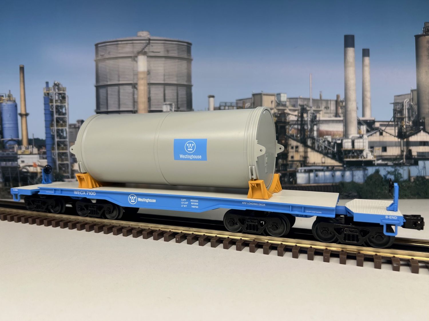 Lionel 2526220 - Westinghouse Heavy Duty Flatcar #7100