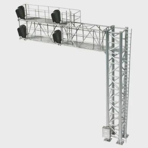 Atlas 70000099 -Track Modern Cantilever Signal Bridge - All Scales Signal System -- 4 Signal Heads, Right-Hand